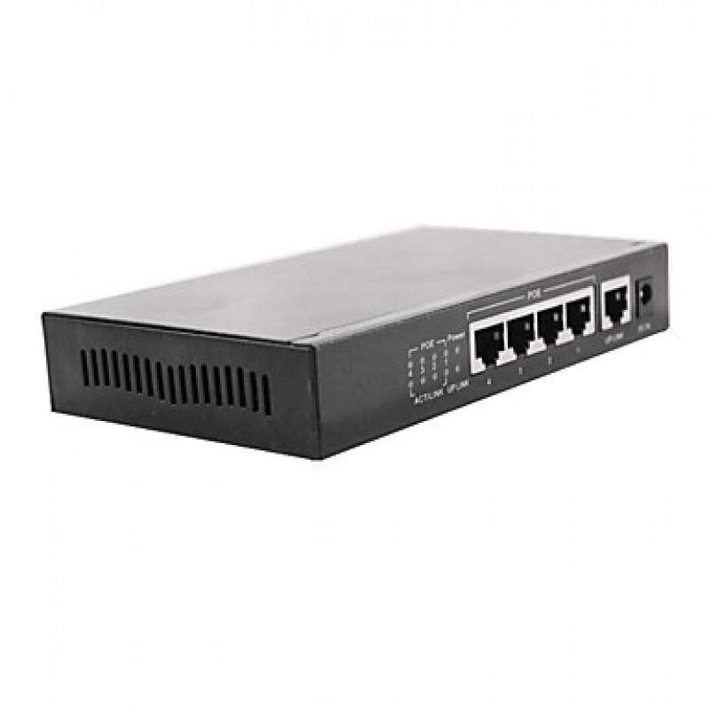 Manufacturers Five Gigabit Poe Power Supply Network Monitoring Switch Ports Support Network Camera Power Supply