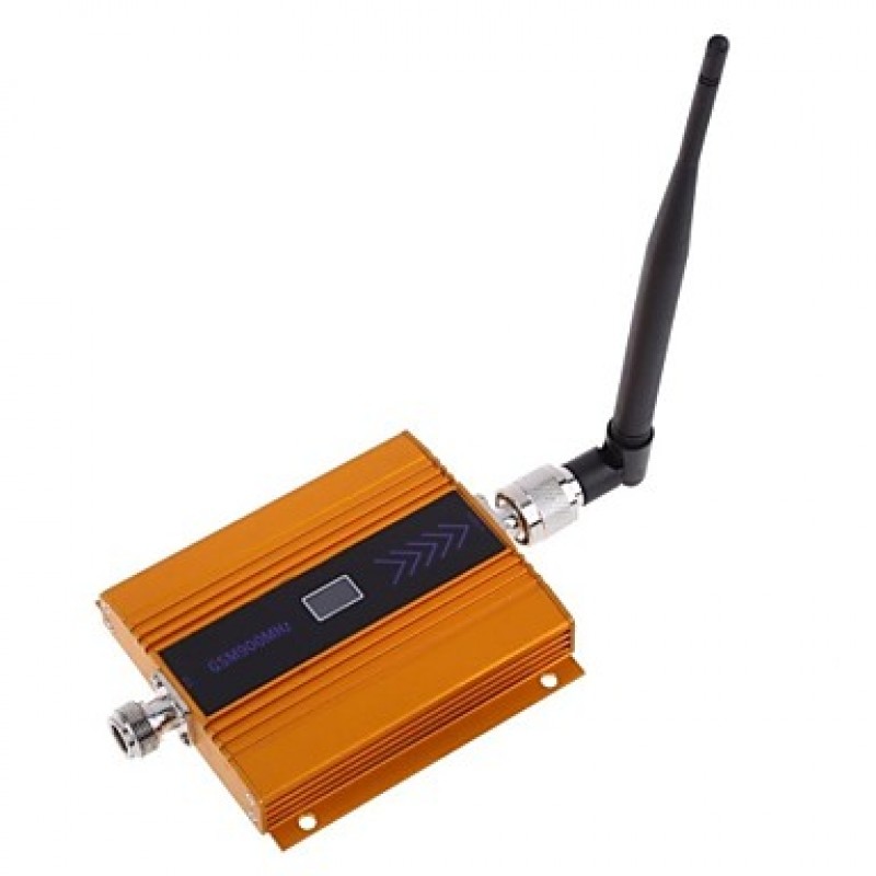 LCD GSM 900Mhz Mobile Phone Signal Booster Amplifier + Antenna Kit