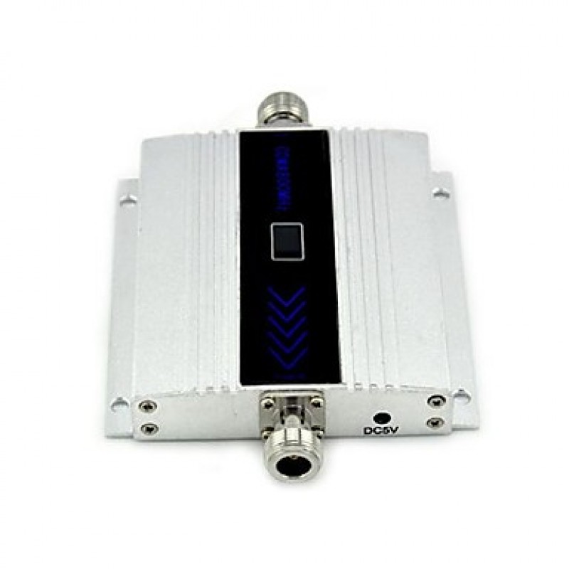 LCD Display Mini CDMA 800MHz Mobile Phone Signal Booster , 850MHz Signal Repeater + Yagi Antenna with 10m Cable