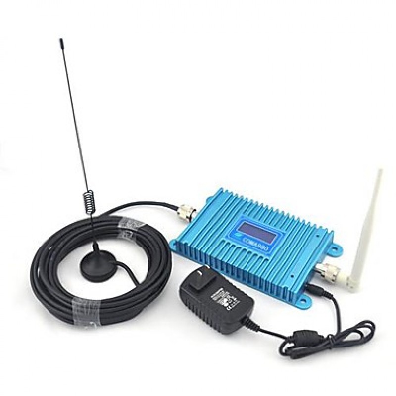 LCD Display CDMA 850Mhz Mobile Phone CDMA980 Signal Booster ,Signal Booster + Indoor Antenna + Sucker Antenna with 10m Cable 