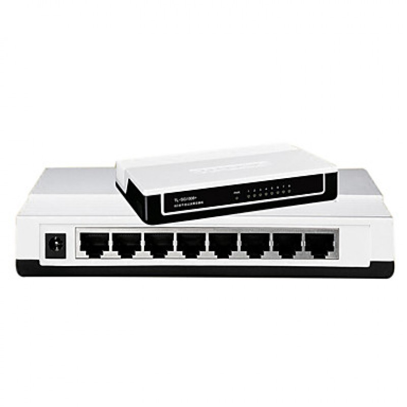 Tp-Link Tl-Sg1008 + 8-Port Gigabit Switch 1000M 8-Port Network Switch Monitoring