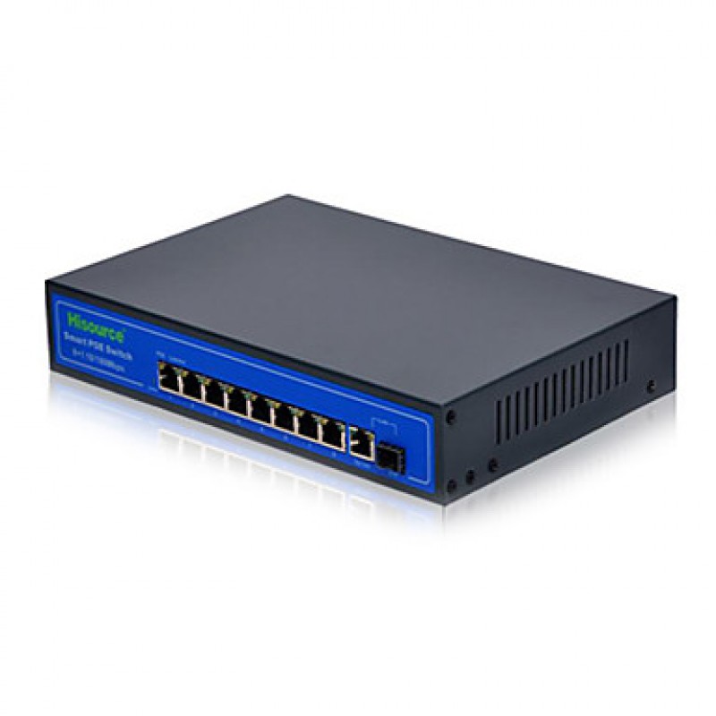 Source 9 Poe Switch 8-Powered Built-Sfp Optical Port Security Necessary Three-Year Warranty Factory Outlets