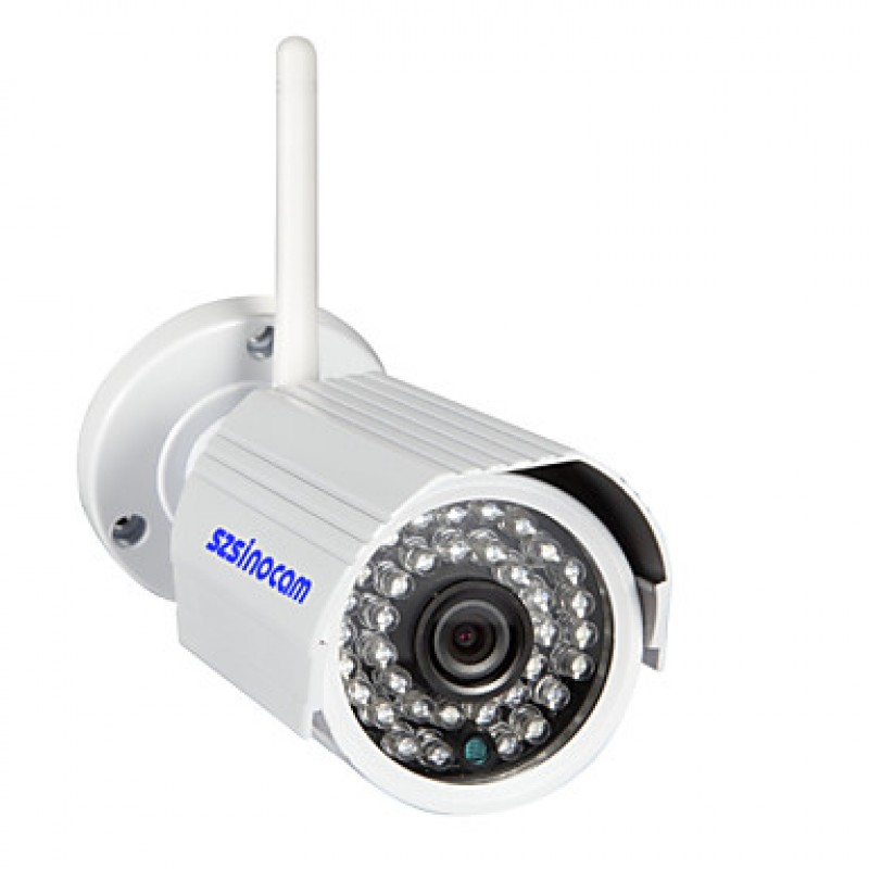 4CH Wifi H.264 NVR Kit(4pcs Wireless 1.0MP 3.6mm Day Night Vision Weatherproof IP Camera),P2P  