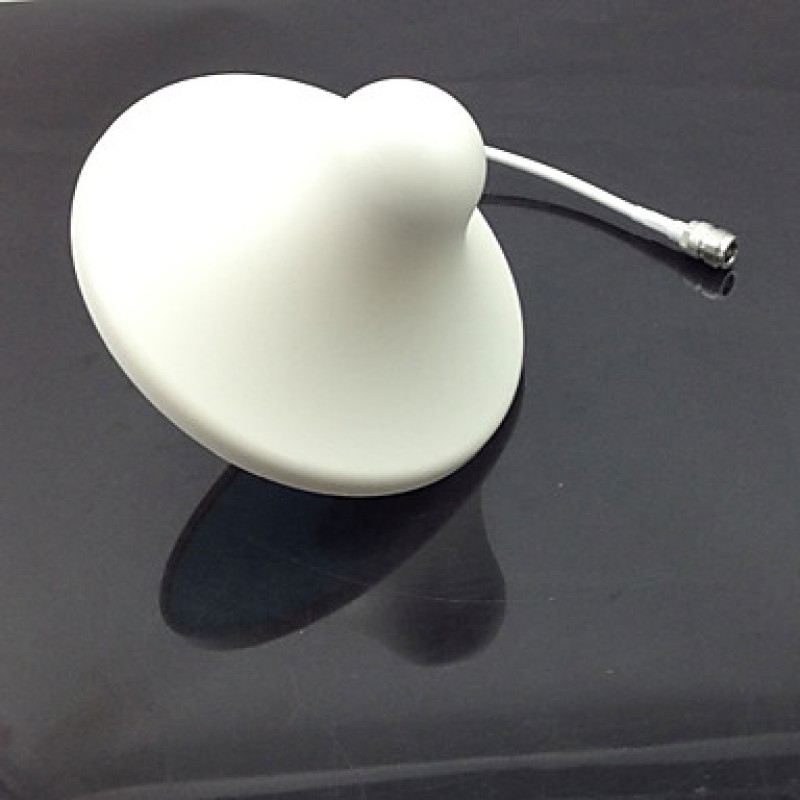 Indoor Ceiling Antenna 800-2700MHz Mobile Phone Signal Repeater 3dBi Omnidirectional Antenna N Female