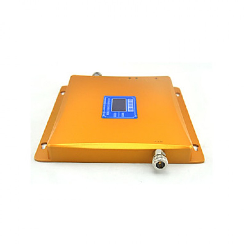 2G GSM 900mhz DCS 1800mhz 4G LTE Signal Booster Mobile Phone Signal Repeater with Log Periodic Antenna / Panel Antenna