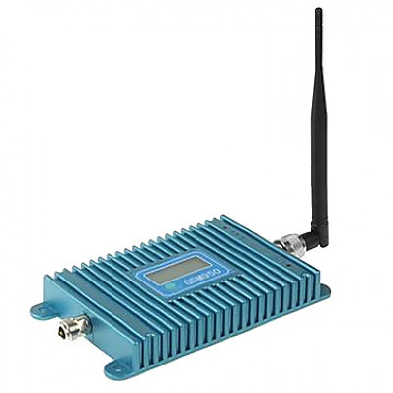 LCD Display GSM980 GSM 900MHz Mobile Phone Signal Booster , GSM Signal Booster + Yagi Antenna with 10M Cable