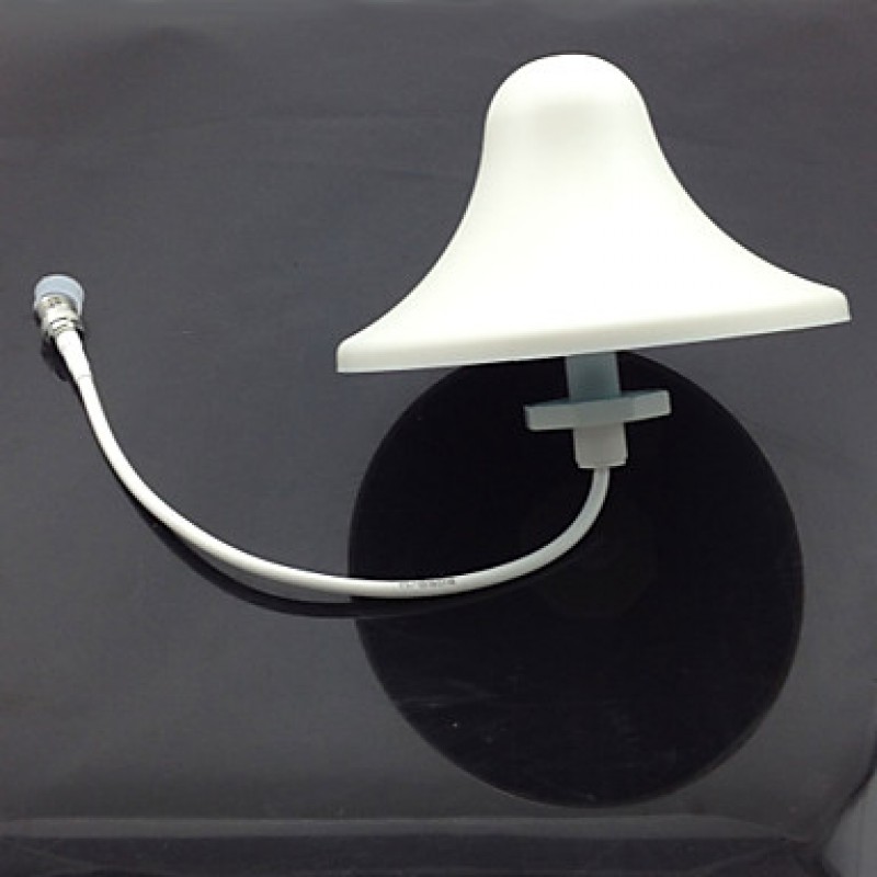 Indoor Ceiling Antenna 800-2700MHz Mobile Phone Signal Repeater 3dBi Omnidirectional Antenna N Female