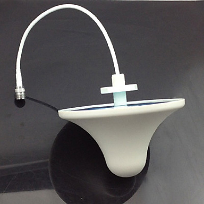 Indoor Ceiling Antenna 800-2700MHz Mobile Phone Signal Repeater 3dBi Omnidirectional Antenna N Female