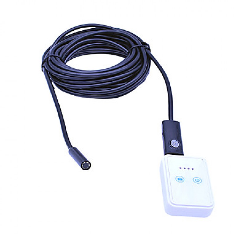 WIFI 2.0MP 10M 10mmUSB EndoscopeLens 6LED IP67 Waterproof Inspection Camera Borescope