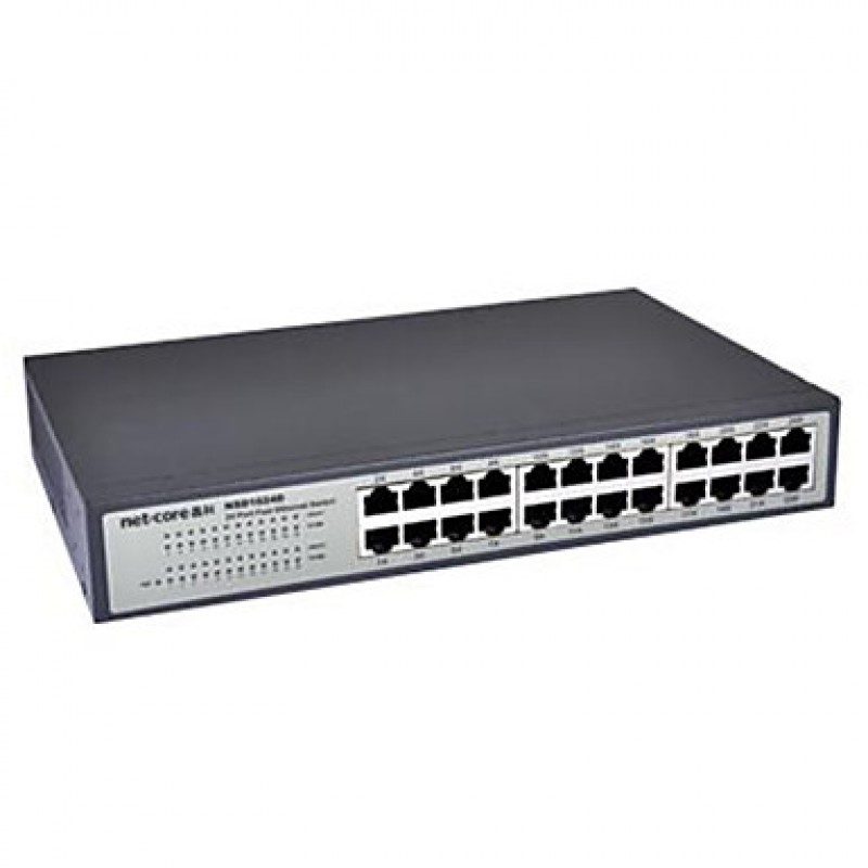 [Authentic] Netcore Nsd1024D Green Energy Desktop Switch Ethernet Switch 24