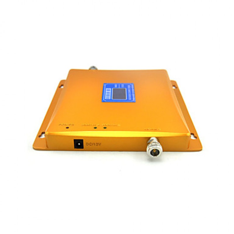 2G GSM 900mhz DCS 1800mhz 4G LTE Signal Booster Mobile Phone Signal Repeater with Log Periodic Antenna / Panel Antenna