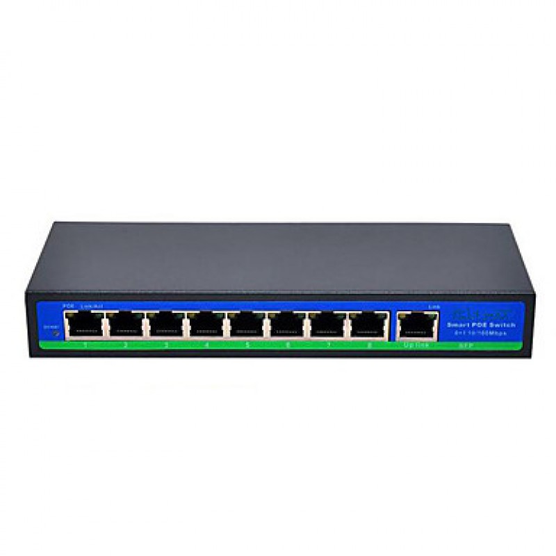 Speed Is Fast And Convenient Standard Eight Poe Switch Power Supply Network Cameras