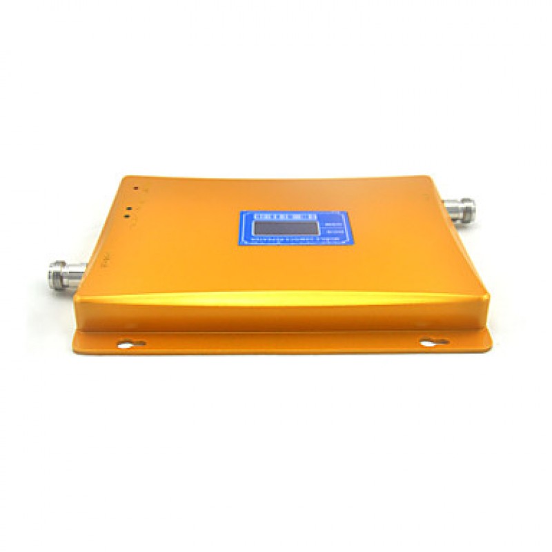 2G GSM 900mhz DCS 1800mhz 4G LTE Signal Booster Mobile Phone Signal Repeater with Log Periodic Antenna / Panel Antenna