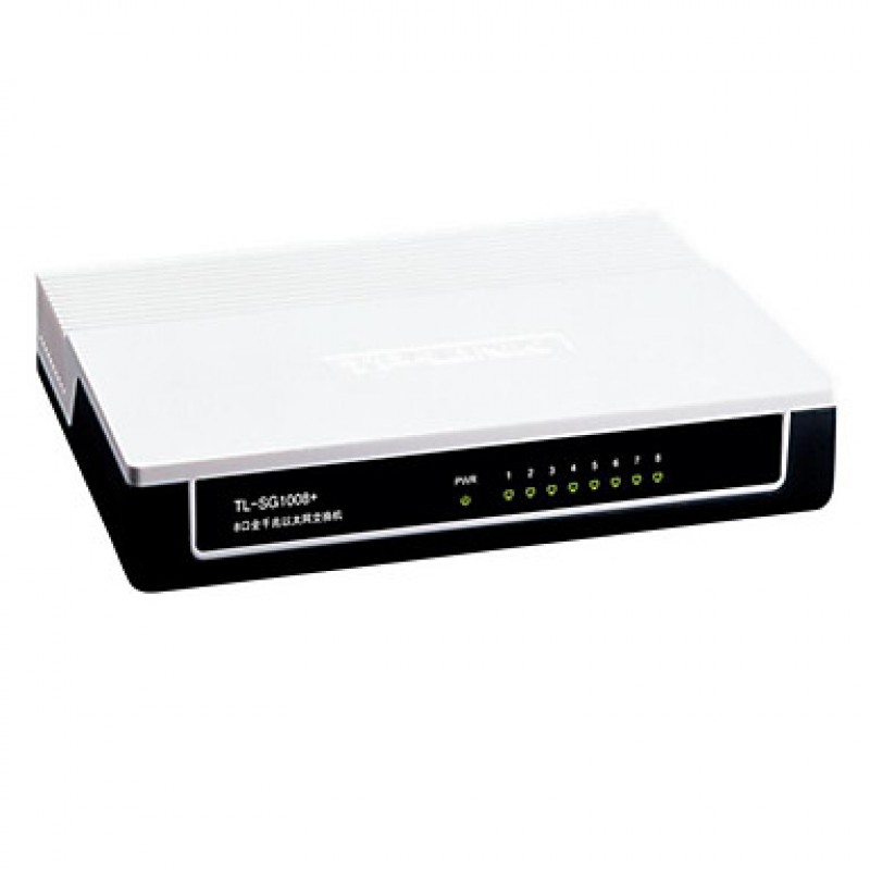 Tp-Link Tl-Sg1008 + 8-Port Gigabit Ethernet Switch 8 Switch Network Switch