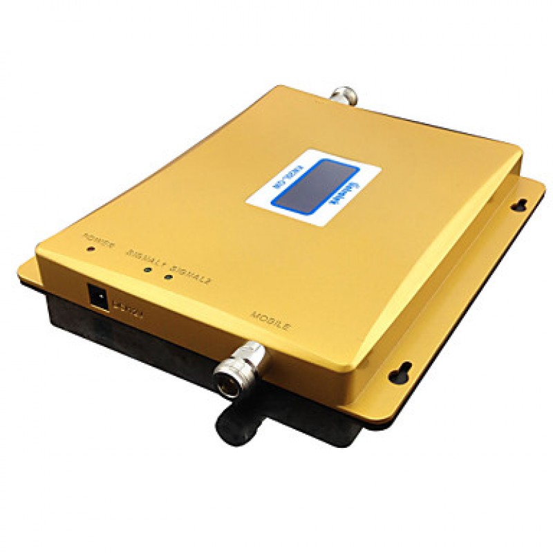 GSM 3G Repeater GSM 900MHz 2100MHz WCDMA Amplifier Cell Signal Booster Dual Band Repetidor 2G 3G Full Kit