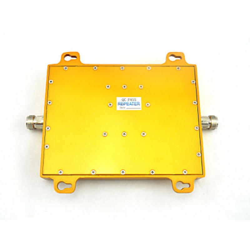 Mini CDMA 850MHz PCS 1900MHz Mobile Phone Signal Booster Dual Band Signal Repeater with Ceiling / Log Periodic Antenna