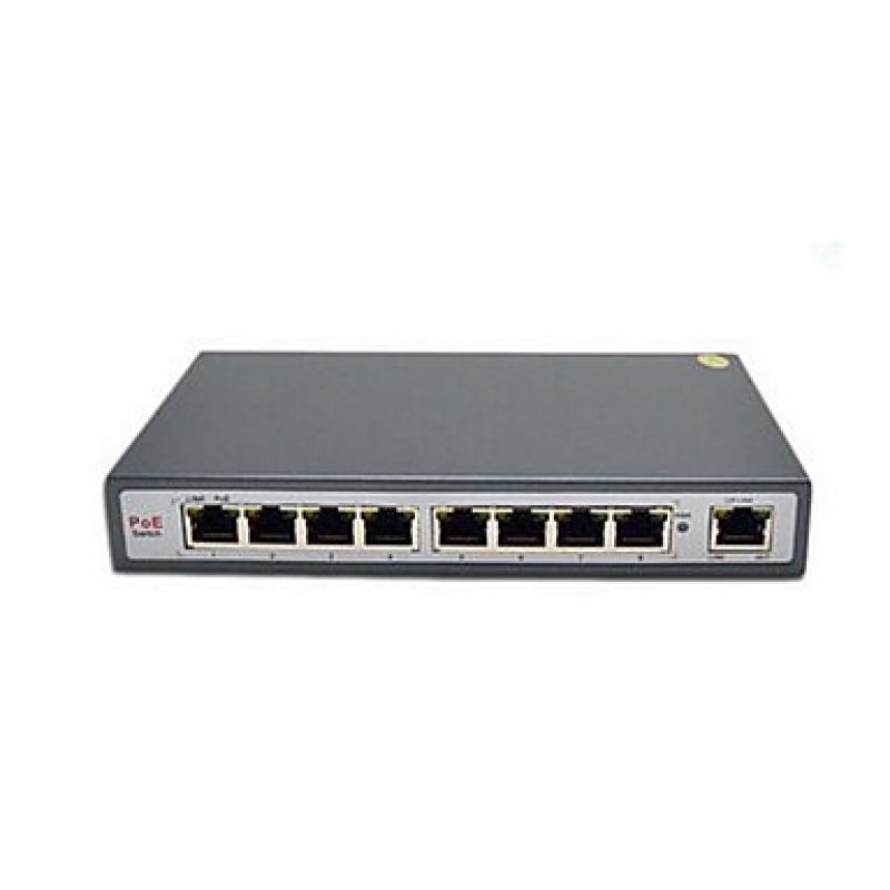 8 + 1 Standard Poe Switches 9 Ch Poe Switch 48 V Input 9 Mb Switches